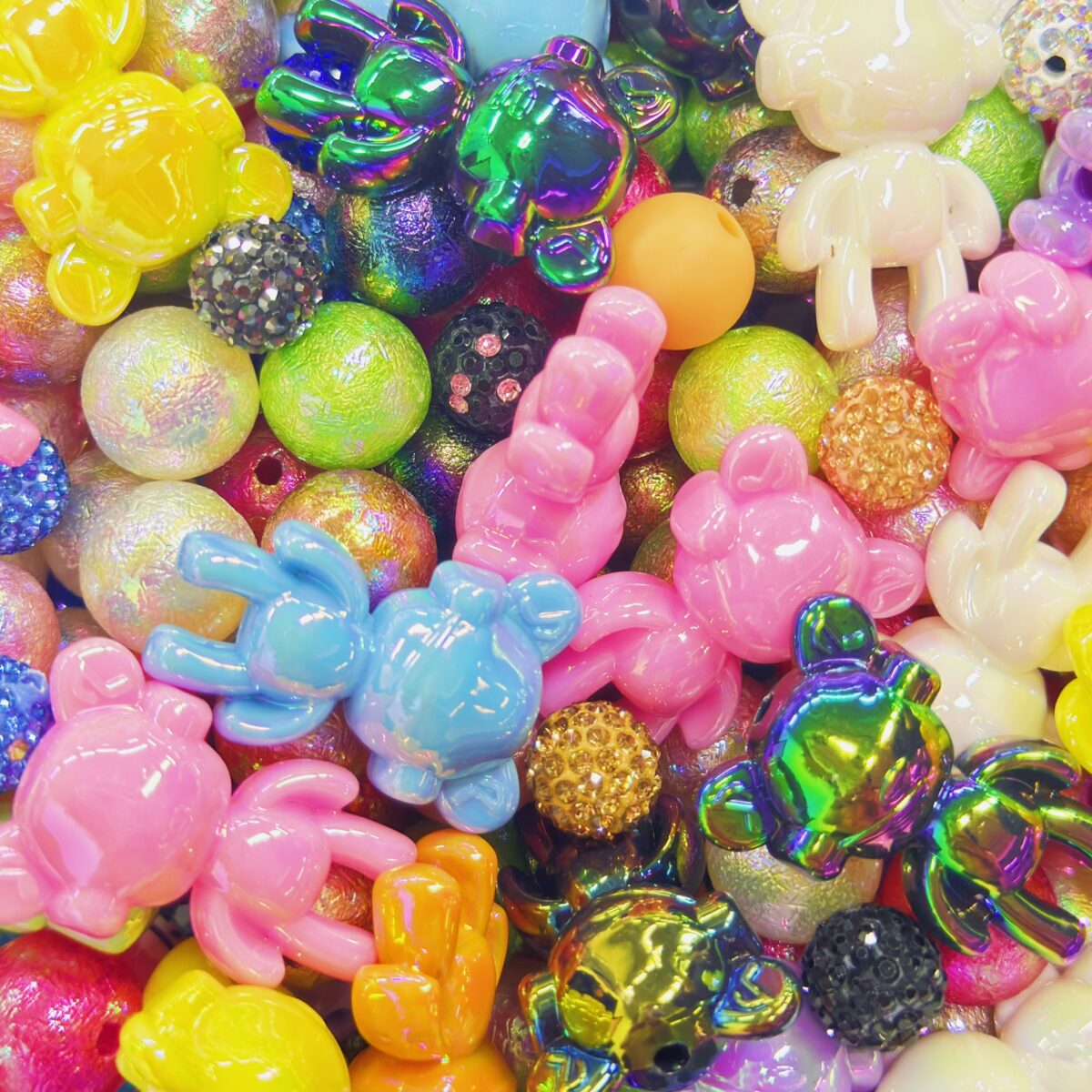 [NEW] Acrylic Beads Lucky Bags - Open in Live - for Beaded Pen Chain DIY - Image 4